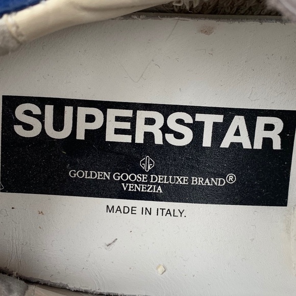 Golden Goose Superstar Gingham Star Sneaker, 39 - Picture 12 of 16